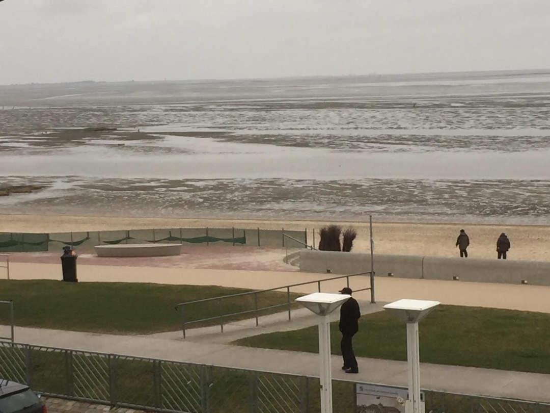 Meeresbrandung, Ferienwohnung 26 Cuxhaven Eksteriør billede